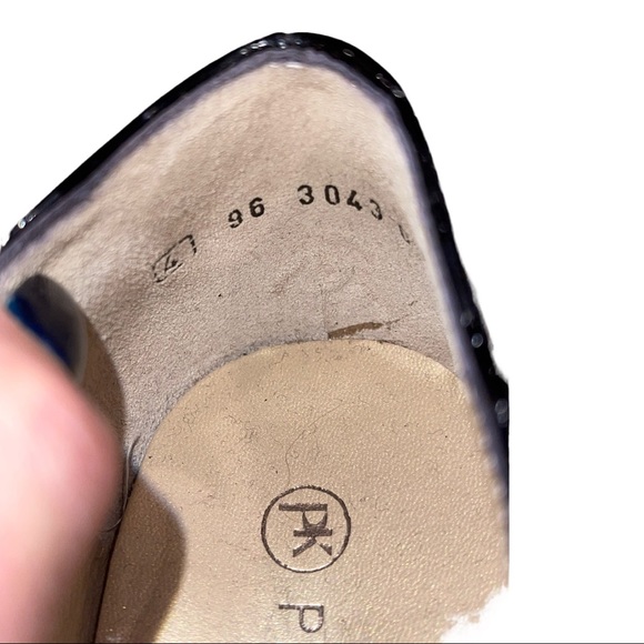 NWOB Peter Kaiser Hamada Black Croc Patent High Top Trouser Shoes Size 37 - Picture 10 of 13